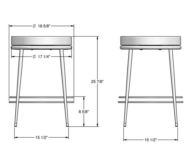 Amisco Customizable Glenn Counter Stool-1