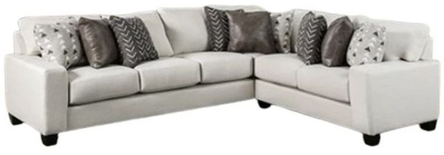 Furniture of America® Millburn White Sectional-0