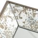 A & B Home Dorthea Gold Rectangular Hanging Mirror-3