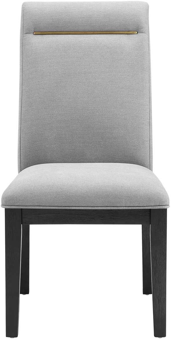 Steve Silver Co. Yves 9-Piece Rubbed Charcoal Dining Set-3