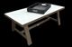 Plank & Hide Taupe Palmetto Outdoor Coffee Table-0