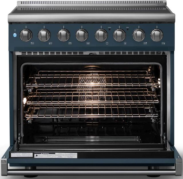 Viking® 5 Series 36" Squall Pro Style Induction Range with Polished Chrome Trim-1
