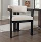 Nest Home Collections Atlas Black Wash/Vogar Beige Dining Chair -1
