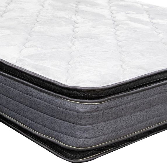 American Wholesale Furniture Cottonwood Pillowtop Two-Sided Queen Mattress-1