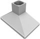 Vent-A-Hood® Euroline Pro 48" Stainless Steel Island Range Hood-1