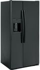 GE® 33" 23.0 Cu. Ft. Black Side-by-Side Refrigerator-4