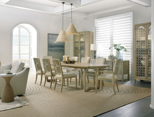 Hooker® Furniture Surfrider Driftwood Extendable Dining Table-1
