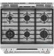 Café™ 30" Stainless Steel Slide in Gas Range-4