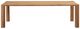 Moe's Home Collection Post Natural Oak Large Dining Table-1