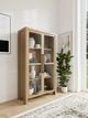 Riverside Furniture Davie Pale Oak Display Cabinet-1