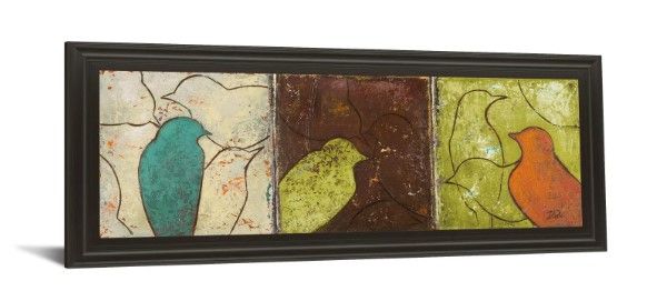 Classy Art Lovely Birds Il by Patricia Pinto Wall Art-1