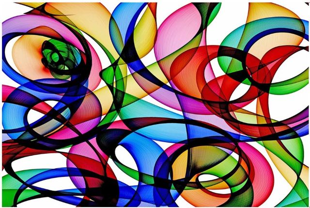 Classy Living Abstract Circles Wall Art-0