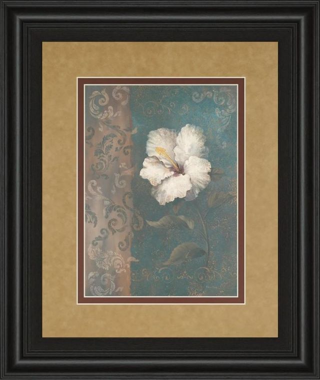 Classy Art Floral Trans Il by Vivian Flasch Framed Print Wall Art-1