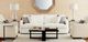 Bassett® Furniture Allure Smoke Bench Seat Sofa-1