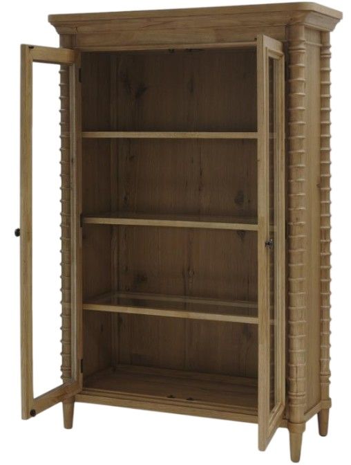 Legacy Classic Seraphina Sunlit Oak Display Cabinet-2