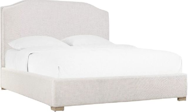 Hooker® Furniture Driftwood Lovegood Bisque California King Upholstered Panel Bed -0