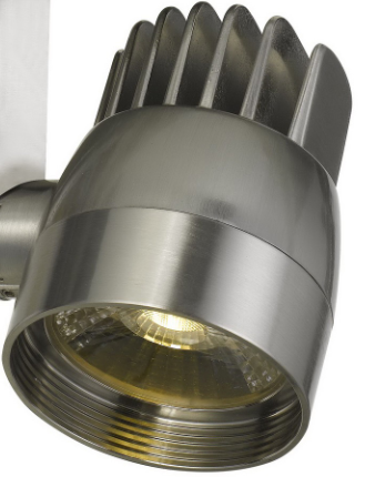 Cal® Lighting & Accessories Brushed Steel Track Light-1