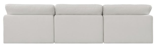 Meridian Furniture Comfy 3-Piece Cream Modular Sectional-3