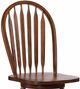 TEI Burnished Walnut 30" Arrowback Swivel Barstool-1