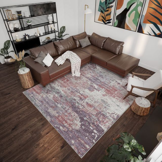 Dalyn™ Rug Company Camberly CM4 Rose 5'x8' Area Rug-4