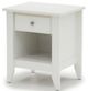 Sauder® Shoal Creek® Soft White® Nightstand-0