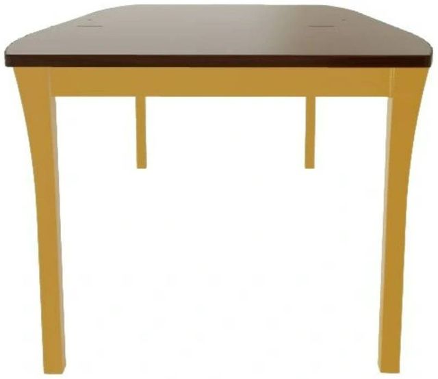 Mavin Customizable 42" x 66" Boat Extendable Dining Table with 2 Leaves-2