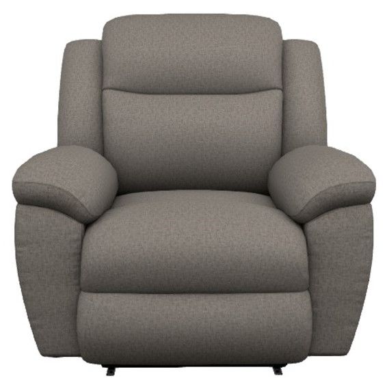 La-Z-Boy® Joel Pewter Power Wall Recliner with Headrest and Lumbar-1