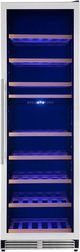 FORNO® Avellino 24'' 16.0 Cu. Ft. Stainless Steel Dual Zone Built-In or Freestanding Wine Column-0