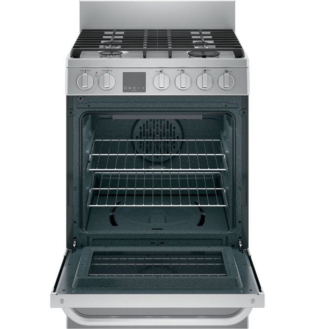 Haier 24" Stainless Steel Freestanding Gas Range-1