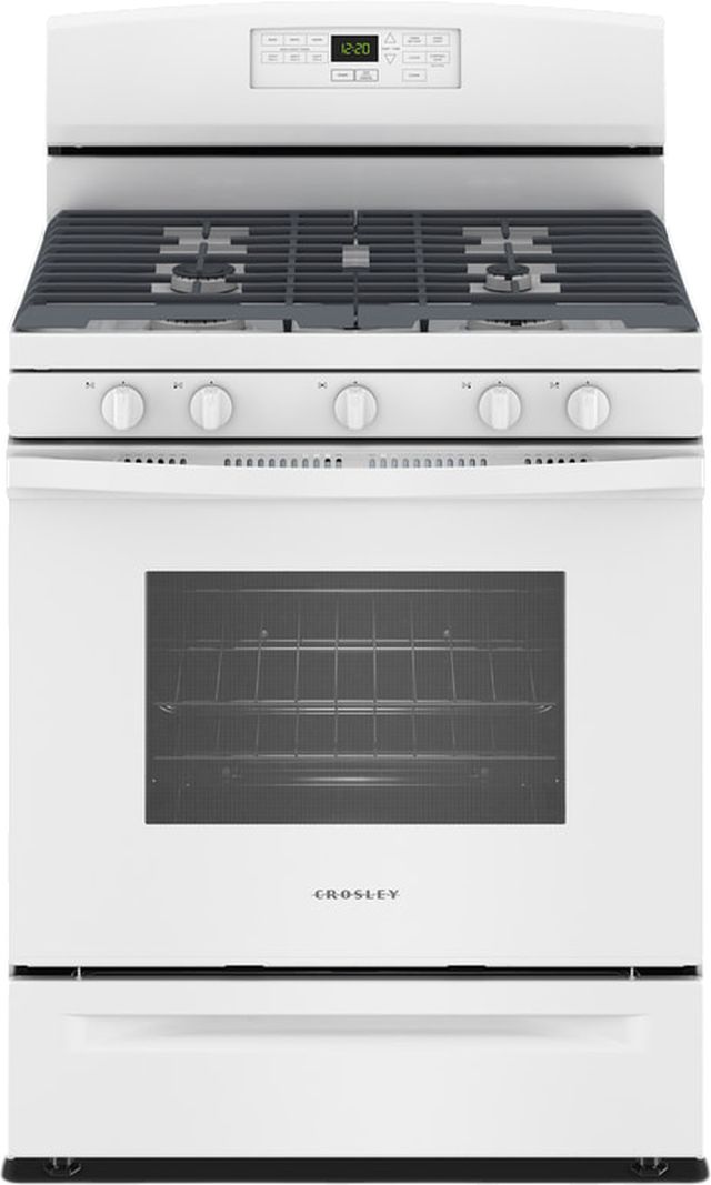 Crosley® 30" White Freestanding Gas Range-0
