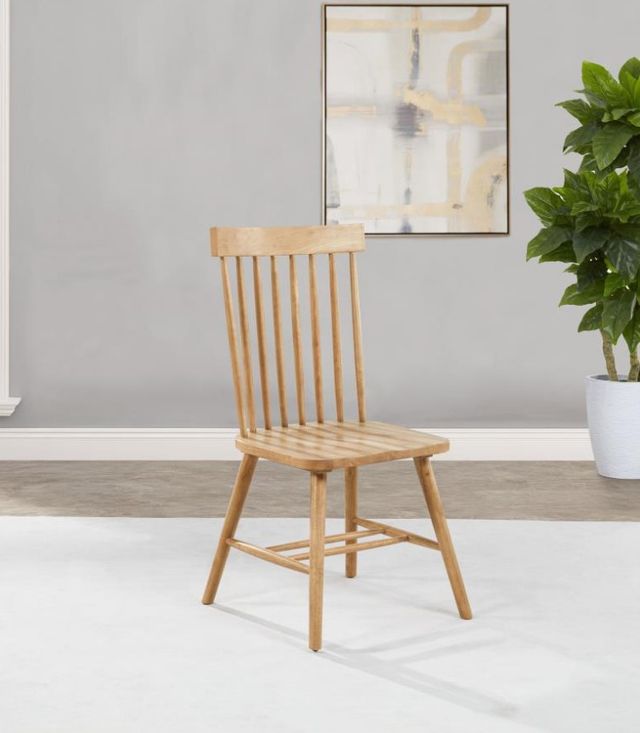 Coaster® Andrews Light Ash Side Chair-4