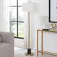 Uttermost® Guard Brass Floor Lamp-1