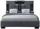 Global Furniture USA Oscar Dark Gray 8 King Panel Bed-3