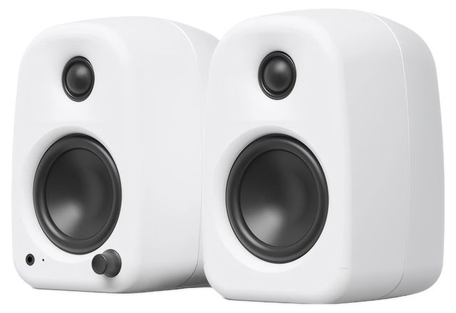 Kanto Uki 3" Chalk Compact Desktop Speakers (Pair)-1