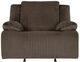 Signature Design by Ashley® Top Tier Chocolate Power Rocker Recliner-3