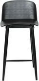 Moe's Home Collection Looey 2-Piece Black Counter Stool Set-3