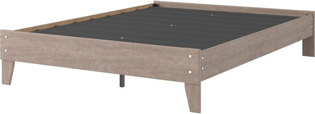 Signature Design by Ashley® Flannia Gray Queen Platform Bed-1