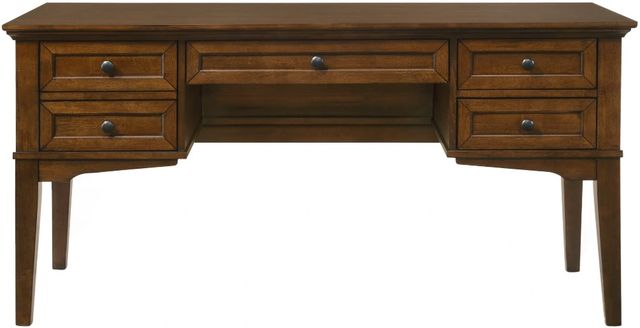 Intercon San Mateo Tuscan Half Ped Desk-2