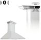 ZLINE 36" Stainless Steel Wall Mounted Range Hood with Built-in Bluetooth Speakers-1