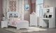 Global Furniture USA Pompei White Twin Bookcase Bed-2