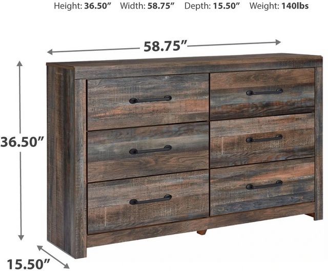 Signature Design by Ashley® Drystan Multi Dresser-5