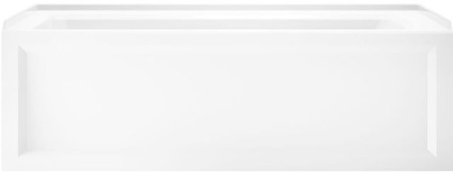 KOHLER® Archer® White 60" x 30" Alcove Bath with Bask® Heated Surface, Alcove Left Drain-1