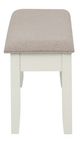 Powell® Jane Gray/Vanilla White Dining Bench-4