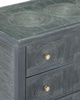 Currey & Company Santos Vintage Navy Large Chest-4