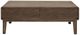 International Furniture Direct Olivia Brown 4-Drawer Cocktail Table-1