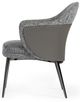 VIG Furniture Modrest Cora Gray Leatherette Dining Chair-2