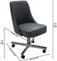 Chromcraft™ Customizable Bucket Caster Chair-2