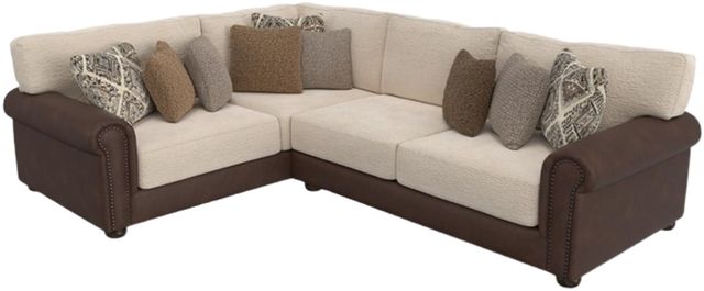 Corinthian Furniture Rainier 2-Piece Antler L-Shape Sectional-0