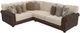 Corinthian Furniture Rainier 2-Piece Antler L-Shape Sectional-0