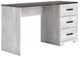 Signature Design by Ashley® Shawburn Dark Charcoal Gray/White Home Office Desk-0